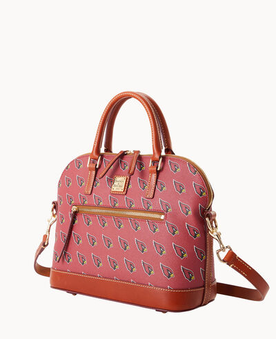NFL AZ Cardinals Domed Zip Satchel