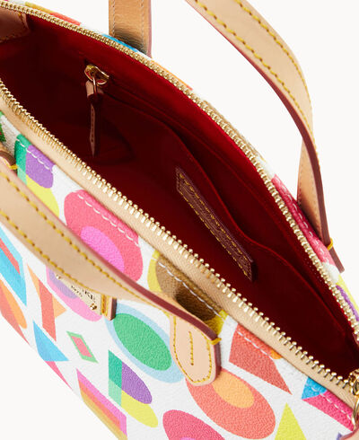 Art Deco Ruby Bag