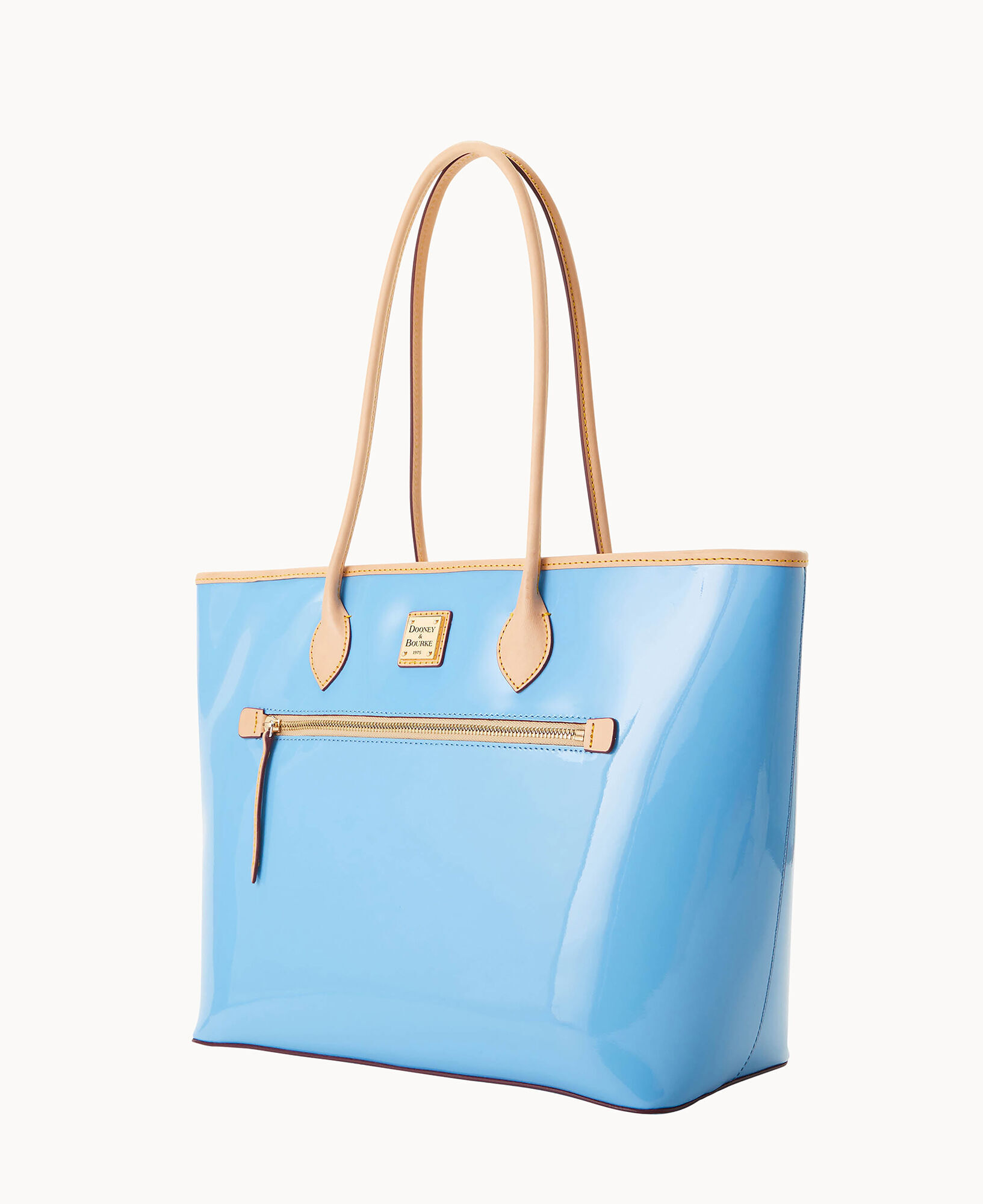Dooney and bourke patent leather shopper sale