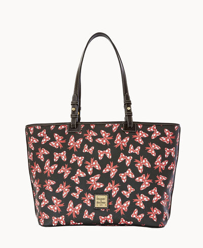 Disney Minnie Bow Shopper & Wristlet