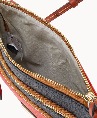 NFL 49ERS Triple Zip Crossbody