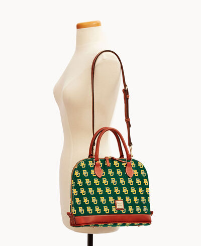 Collegiate Baylor Zip Zip Satchel