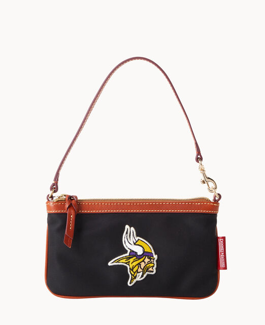 NFL Vikings Large Slim Wristlet