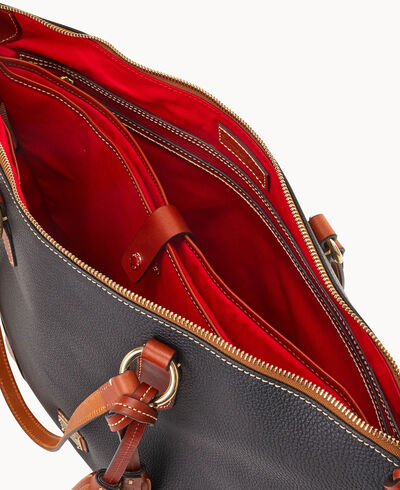Pebble Grain Career Tote