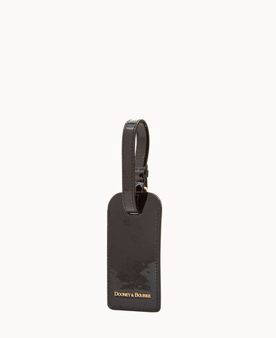 Patent Leather Luggage Tag