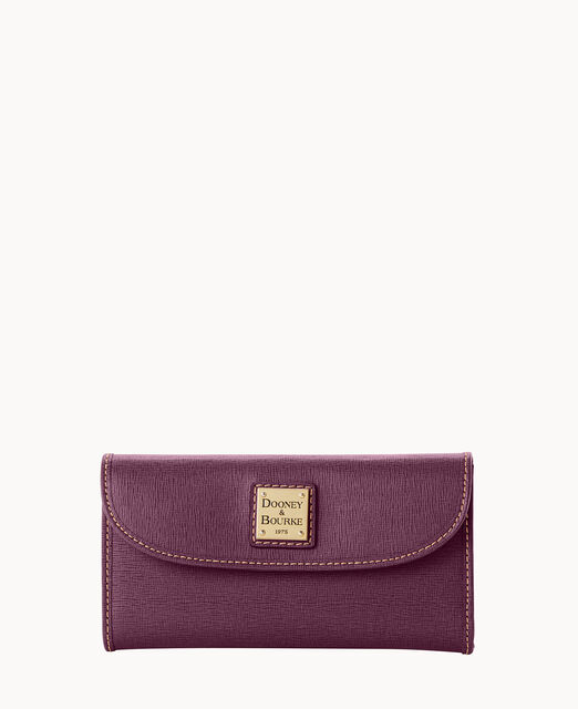 Saffiano Continental Clutch
