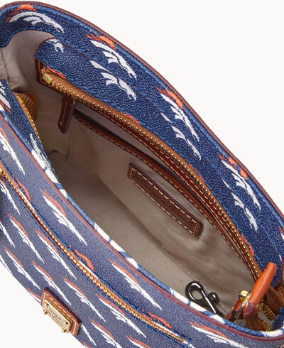 NFL Broncos Small Zip Crossbody