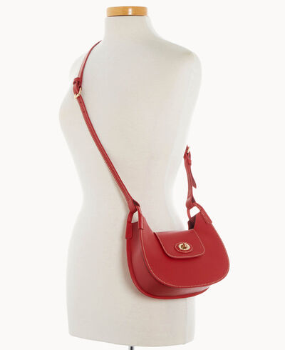 Sweety Leather Crossbody Hobo