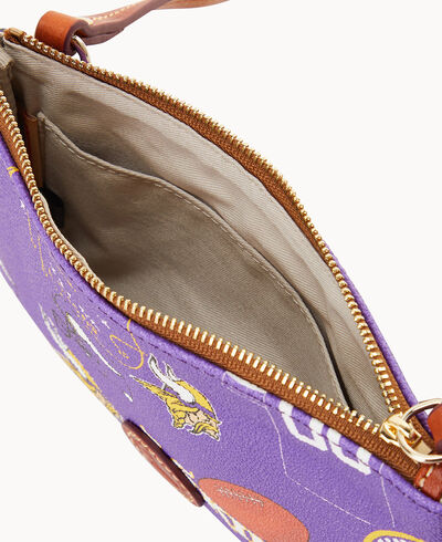 NFL Vikings Top Zip Crossbody
