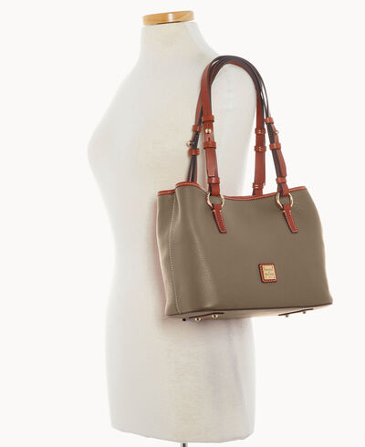 Pebble Grain Small Briana with Pouch