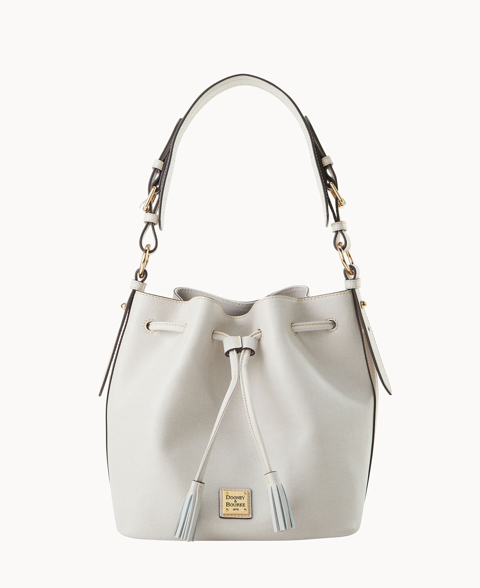 Dooney Bourke Women s Saffiano Leather Drawstring Shoulder Bag