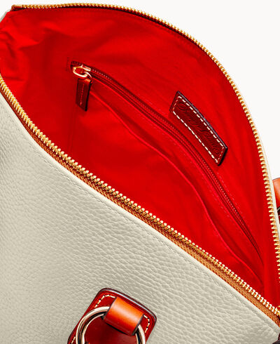 Pebble Grain Bristol Satchel