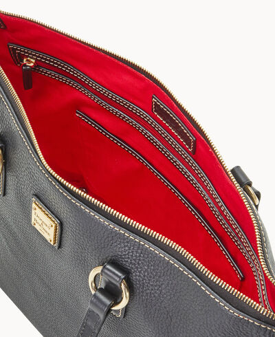 Pebble Grain Wren Zip Tote