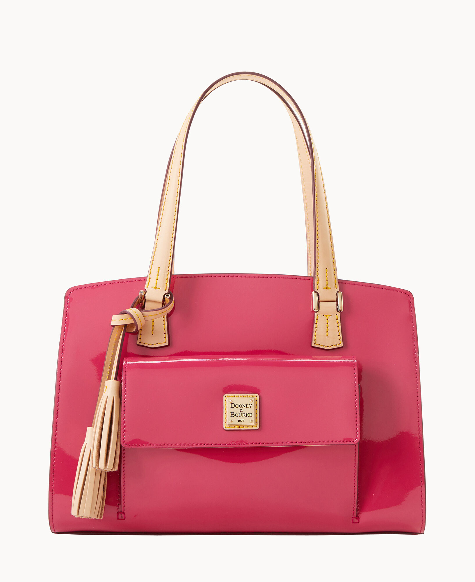 Dooney and bourke patent leather shopper clearance