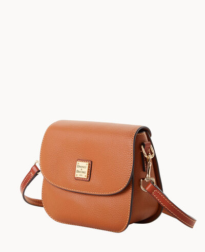 Pebble Grain Saddle Crossbody