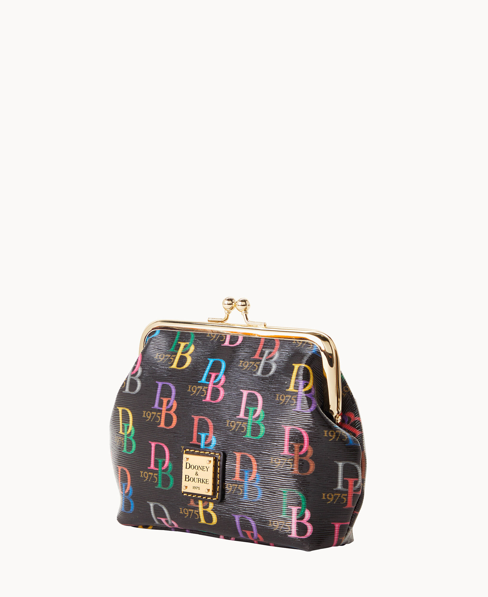 Dooney Bourke DB75 Multi Large Framed Purse