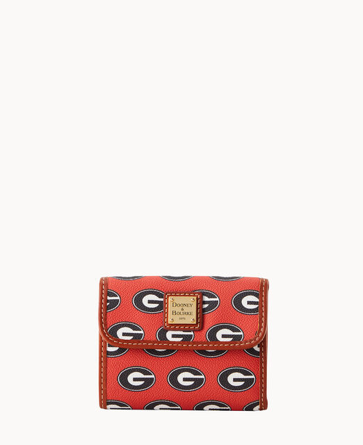 NCAA University of Georgia Flap Credit Card Wallet