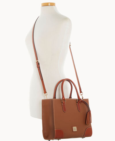 Pebble Grain Satchel