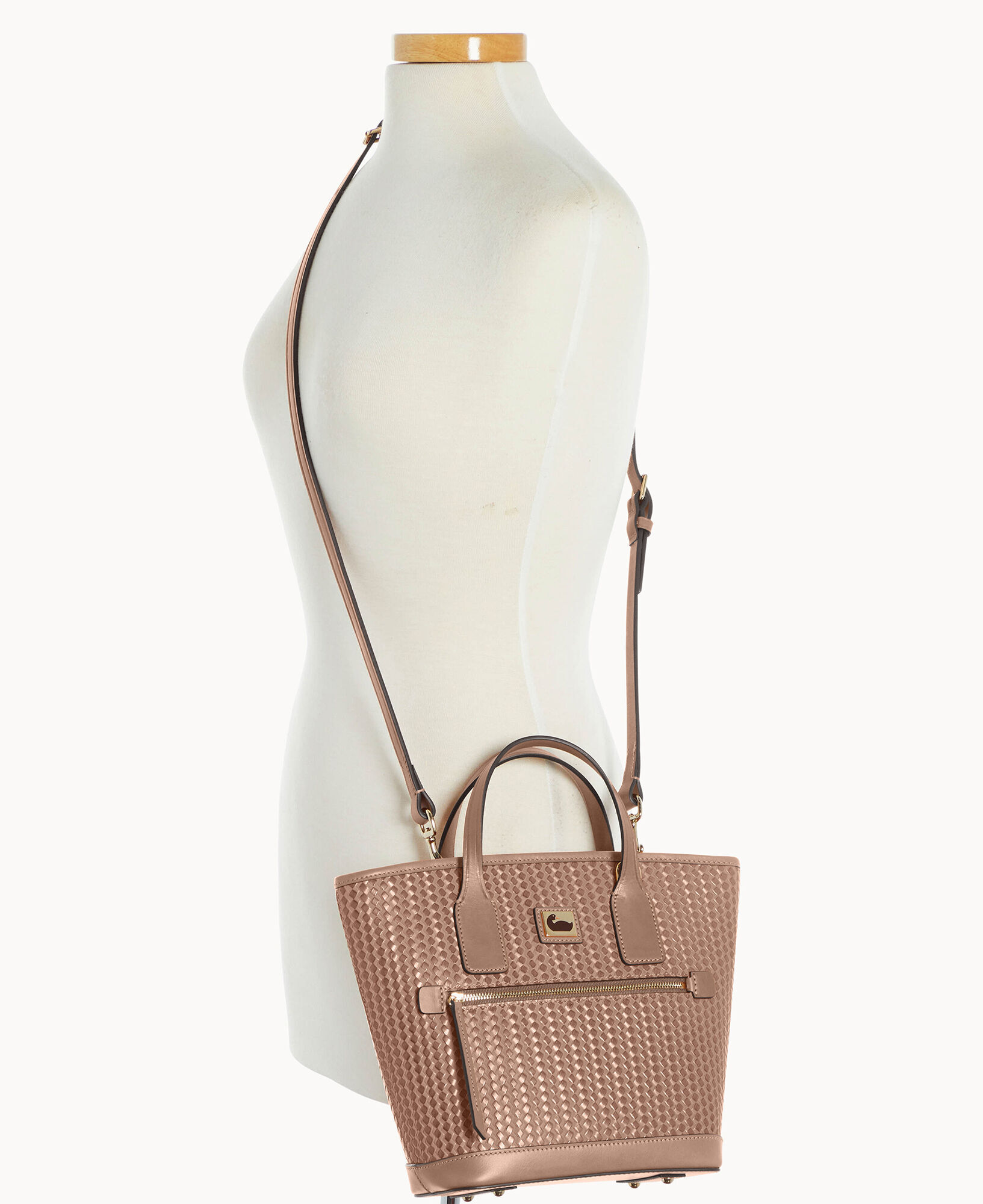 Camden Woven Small Convertible Tote