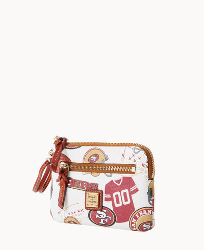 NFL 49ERS Zip Around Wristlet