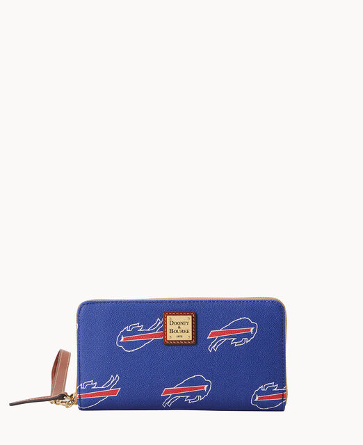 NFL Bills Large Zip Around Wristlet