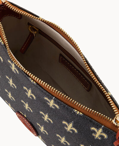 NFL Saints Crossbody Pouchette