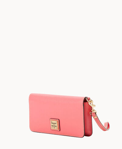 Saffiano Fey Phone Wristlet