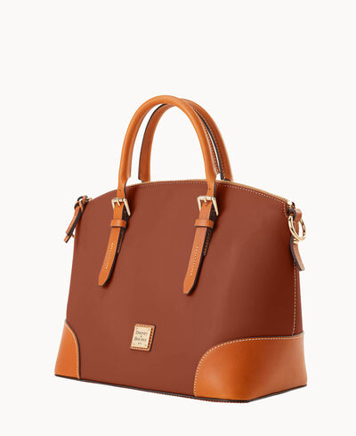 Wexford Leather Domed Satchel