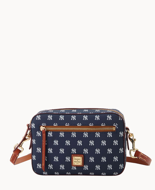 Dooney & Bourke MLB Yankees Small North/South Top Zip Crossbody