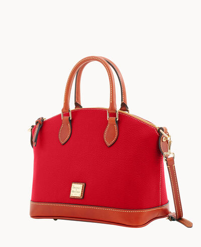 Pebble Grain Darcy Satchel