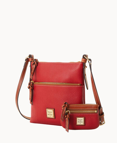 Pebble Grain Letter Carrier And Small Coin Case