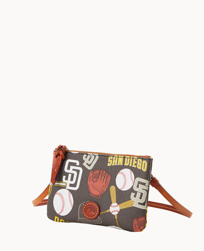 MLB Padres Top Zip Crossbody