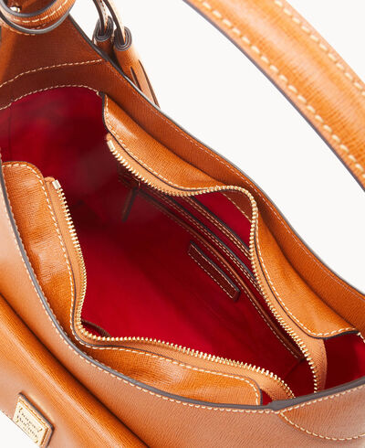 Saffiano Hobo