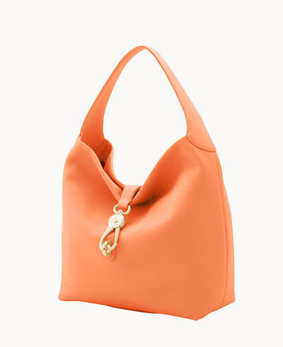 Belvedere Logo Lock Shoulder Bag