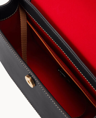 Wexford Leather East West Flap Shoulder Bag