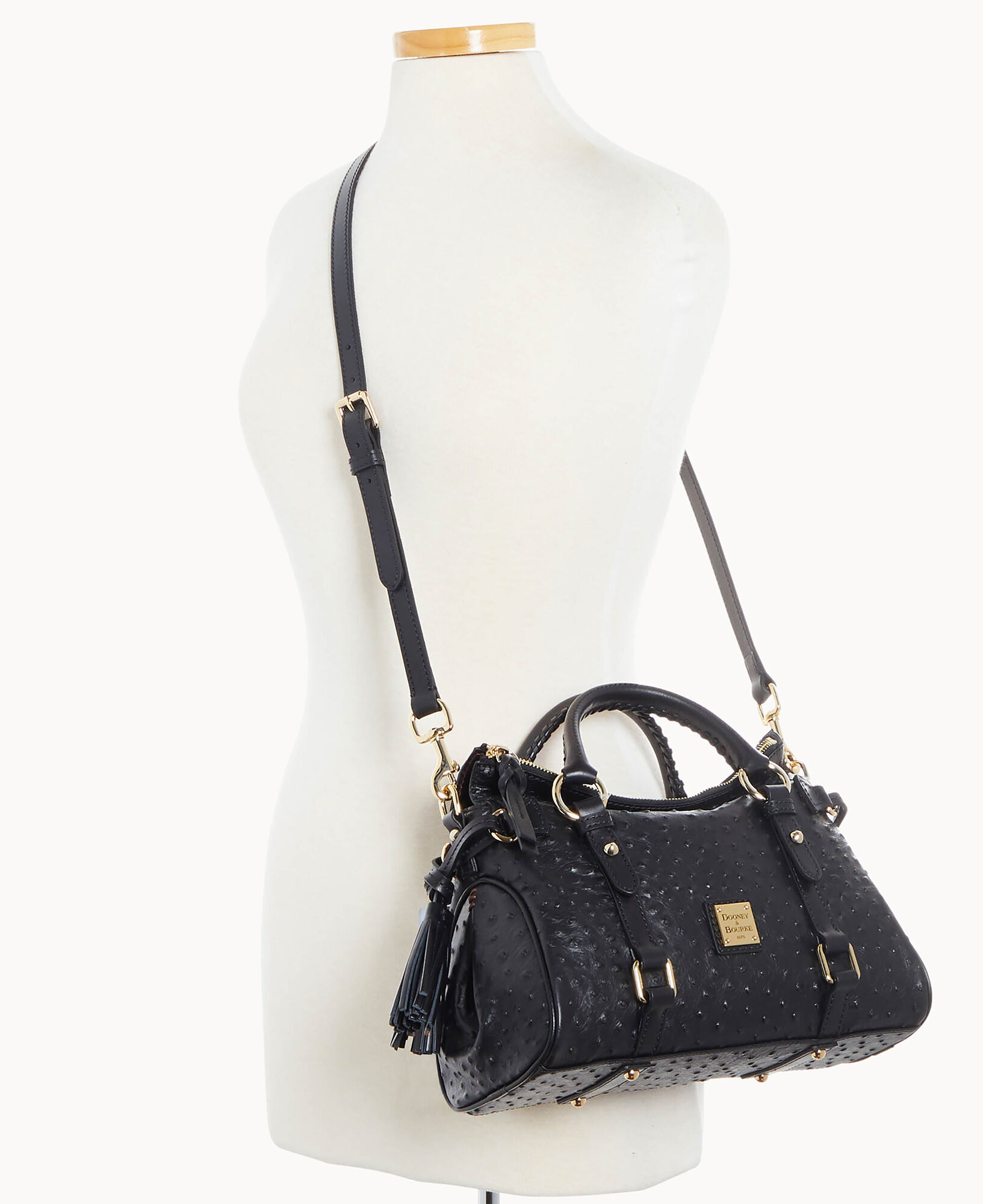 Ostrich Mini Satchel