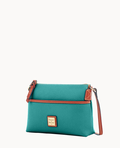 Pebble Grain Ginger Crossbody