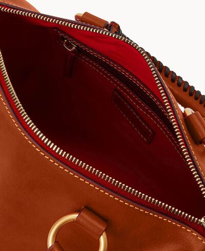 Florentine Barrel Satchel