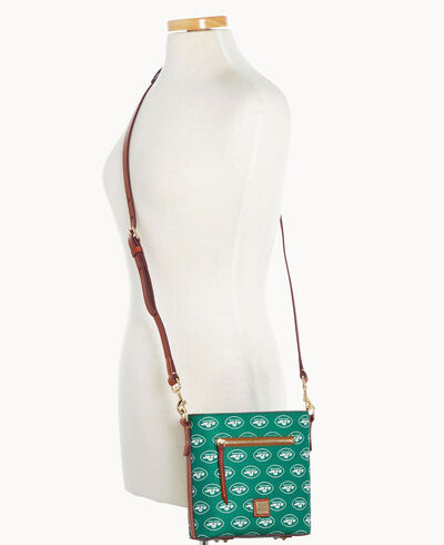 NFL Jets Small Zip Crossbody