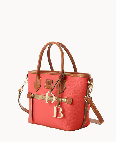 Pebble Grain Small Handle Tote