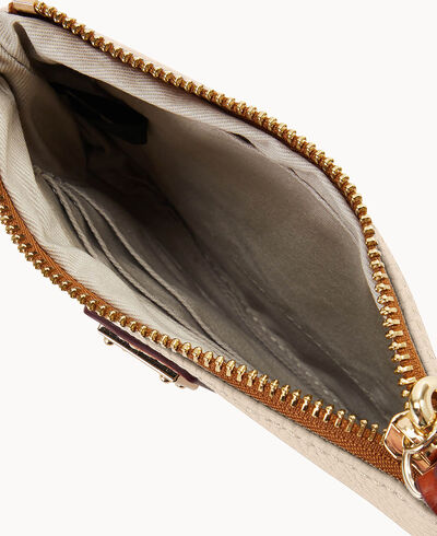 Pebble Grain Stadium Wristlet