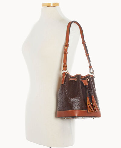 Ostrich Small Drawstring