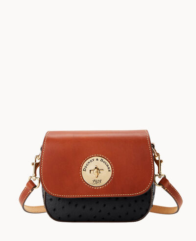 Ostrich Turnlock Flap Saddle