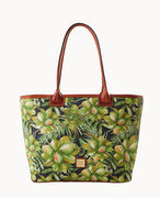 Palm Large Zip Tote