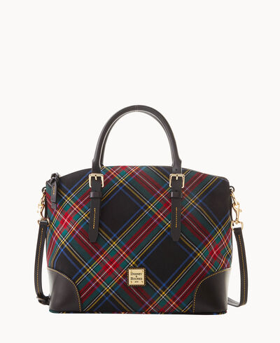 Tartan Domed Satchel
