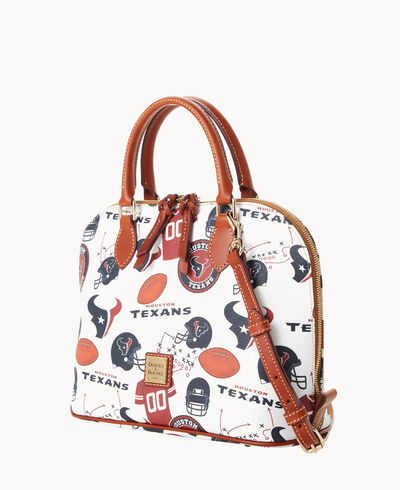 NFL Texans Zip Zip Satchel