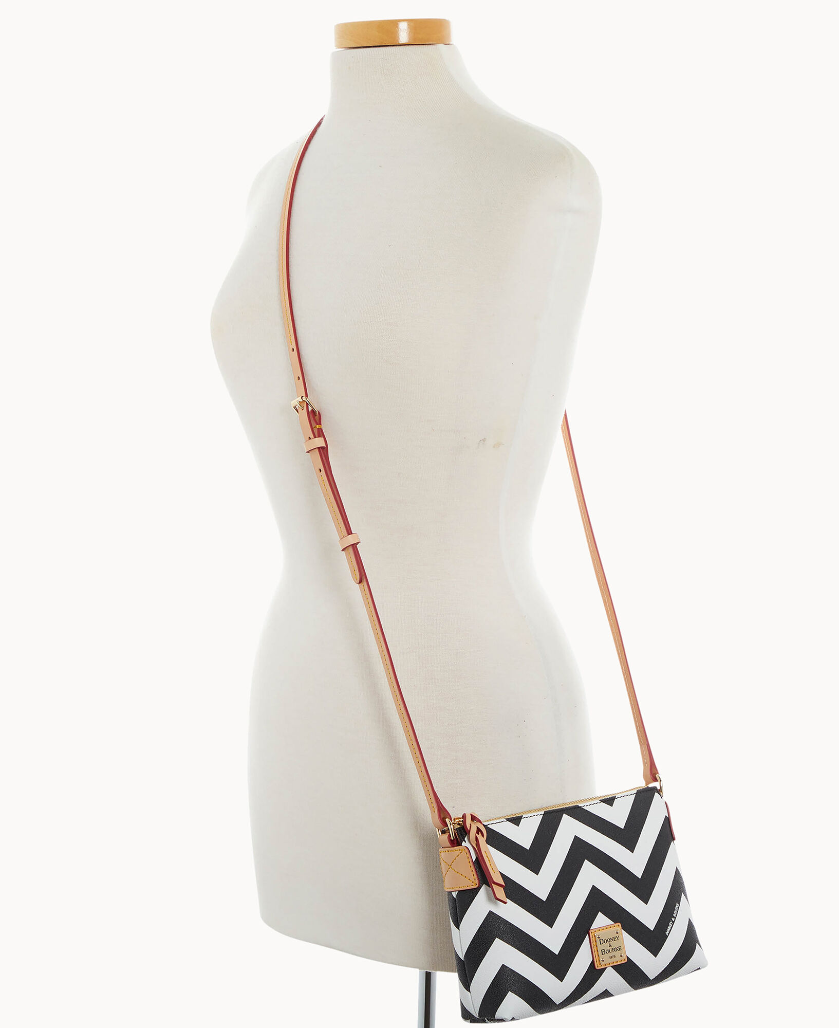 Dooney Bourke Chevron Crossbody Pouchette