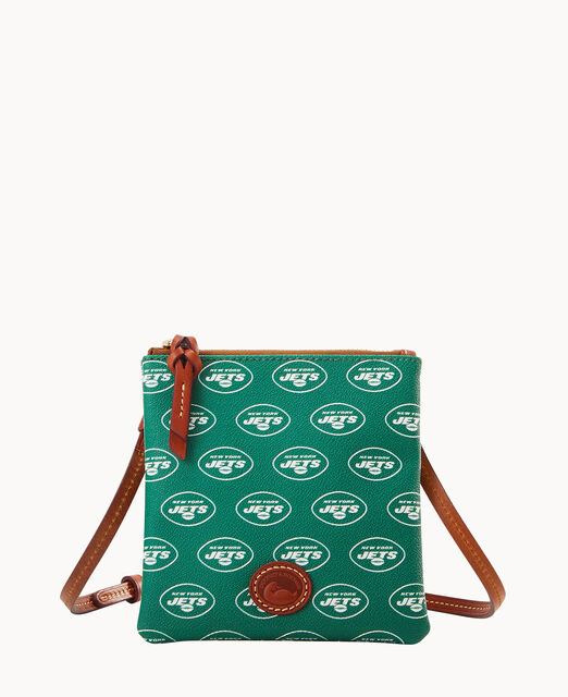 NFL Jets Small North South Top Zip Crossbody