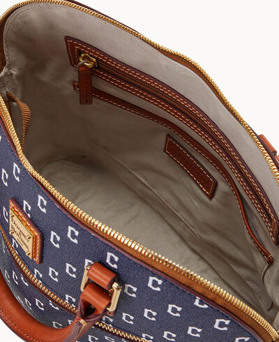 MLB Guardians Domed Zip Satchel