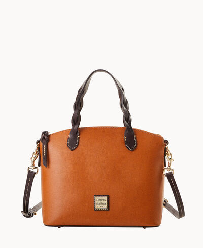 Saffiano Small Heidi Satchel